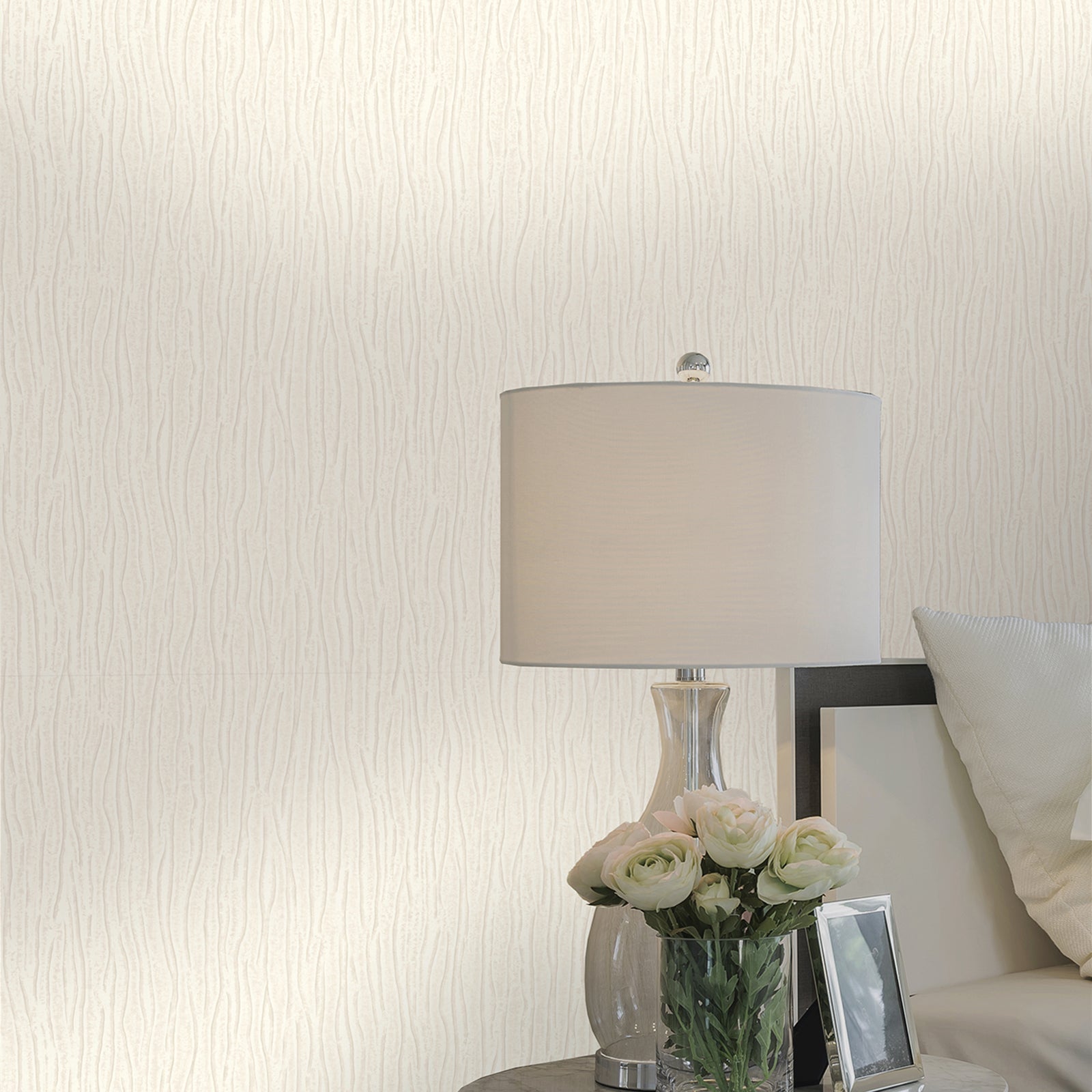 Platinum Silk Texture Cream Room Set