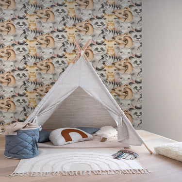 Safari Friends Wallpaper | WonderWall by Nobletts