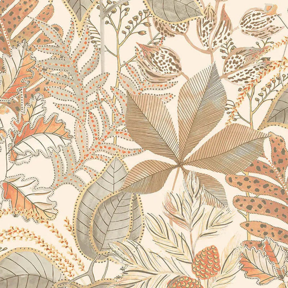 Eden Leaf Natural | Belgravia Decor Wallpaper | 3782