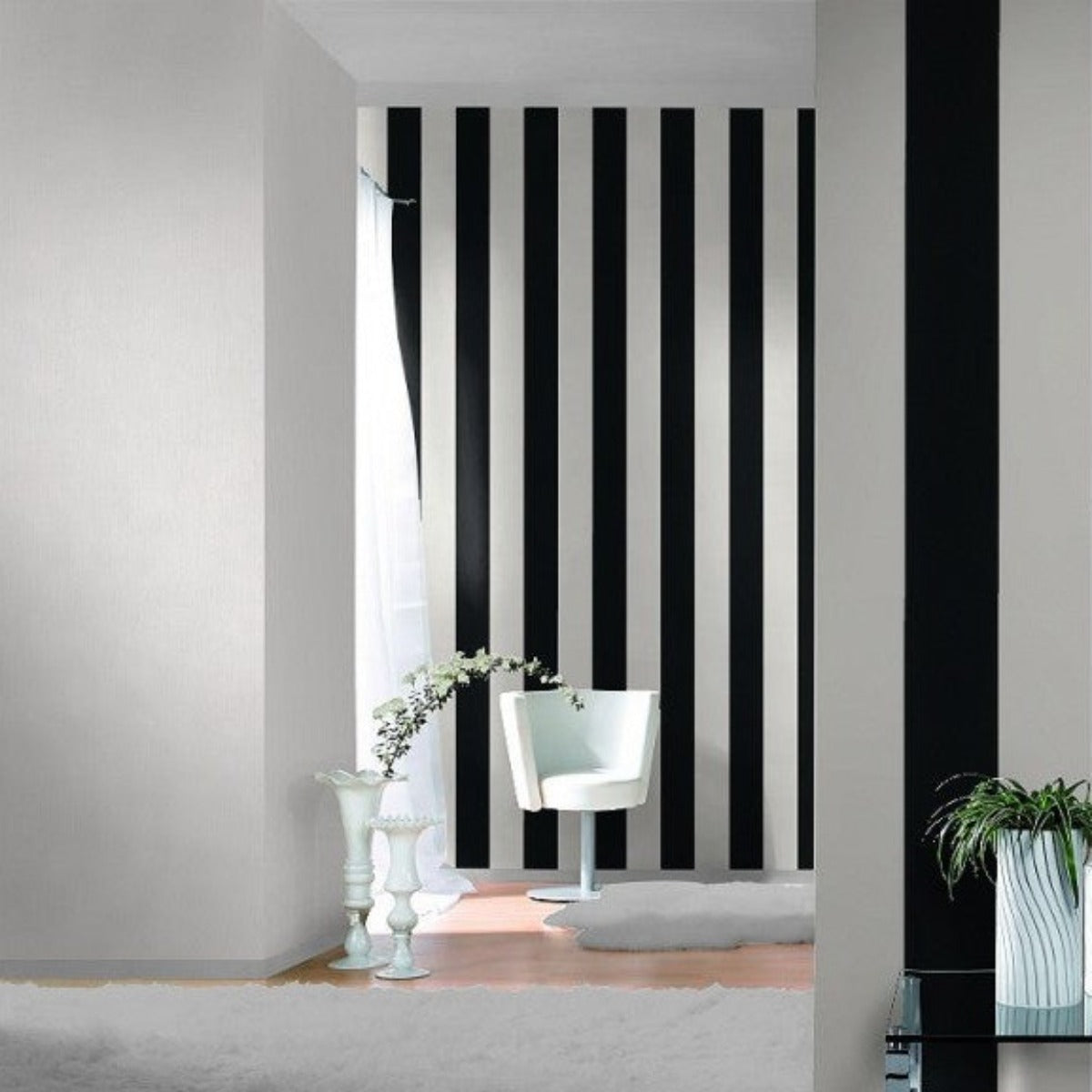 Neutral Wallpaper for Dining Rooms