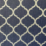 Crystal Trellis Navy Blue/Silver Wallpaper | WonderWall by Nobletts | #Variant SKU# | Debona