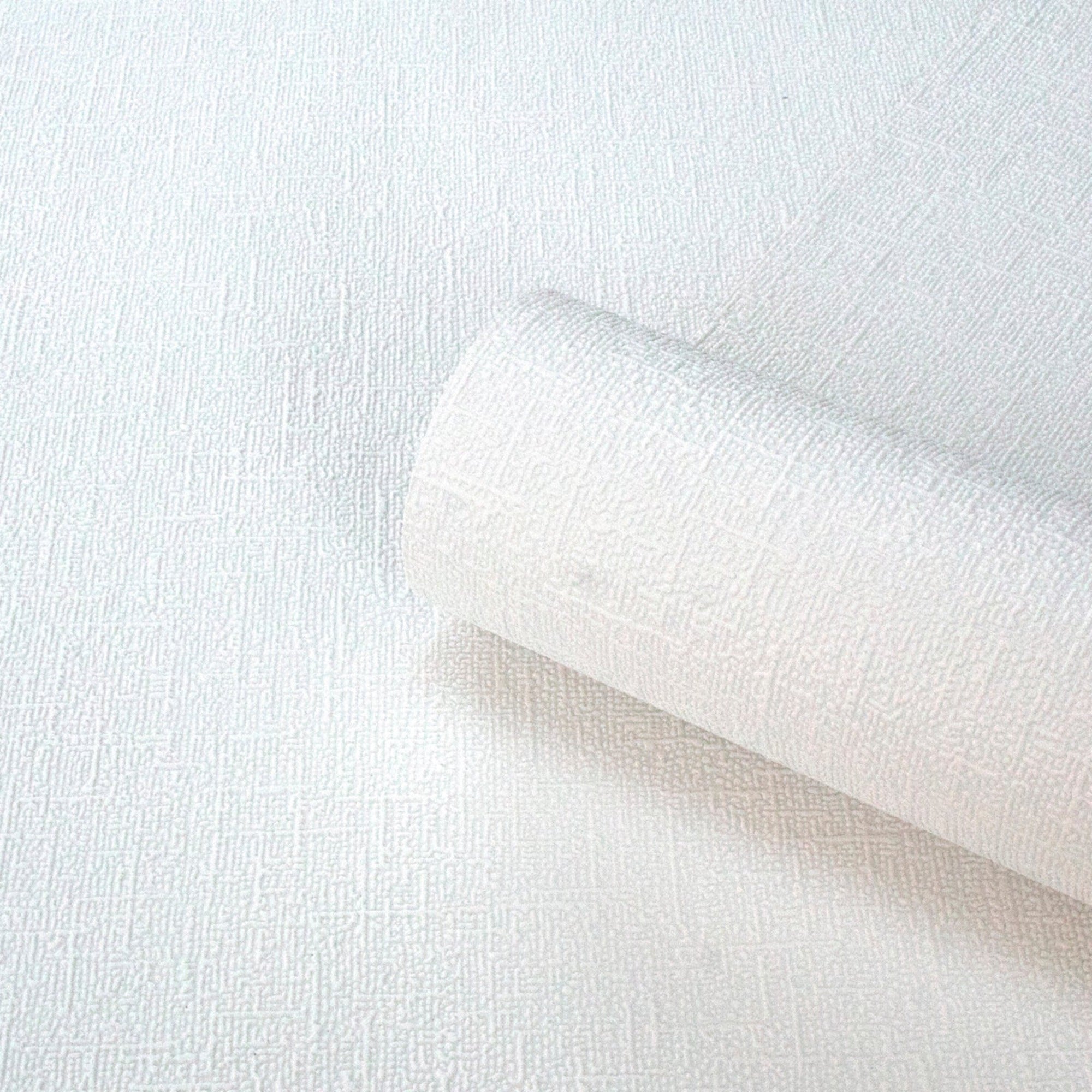 Linen White Paintable Wallpaper | Belgravia Decor Wallpaper | 9107