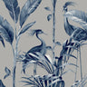 Azzurra Leaf Navy Wallpaper | WonderWall by Nobletts | #Variant SKU# | Belgravia