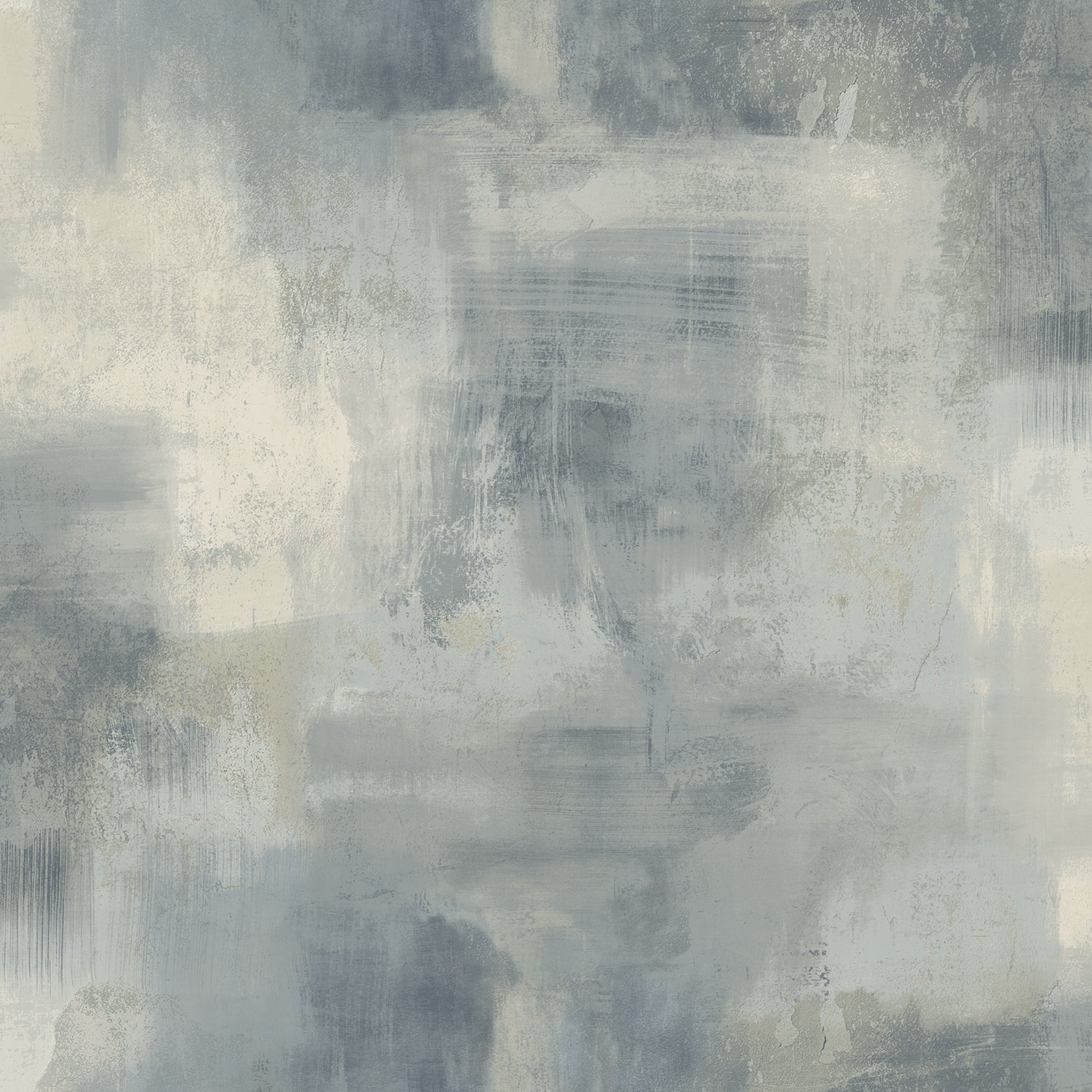Asperia Distressed Blue | Grandeco Wallpaper | A60003
