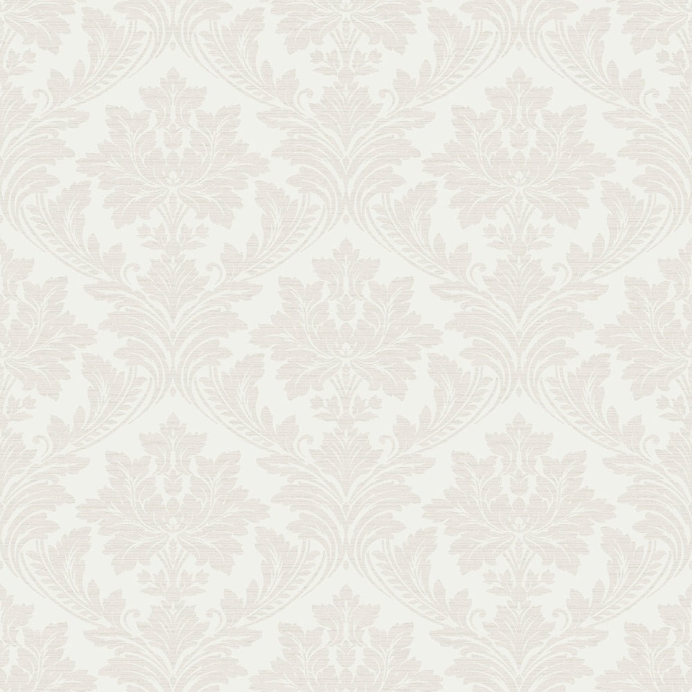 Grandeco Wallcoverings | Pattano Cream Damask Wallpaper | A65401