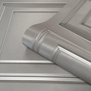 Amara Panel Silver Wallpaper | WonderWall by Nobletts | #Variant SKU# | Belgravia