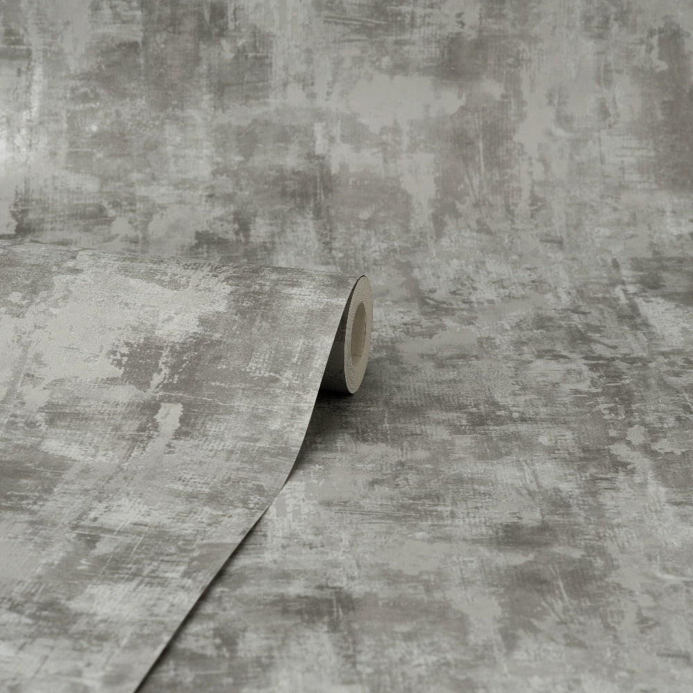 Sierra Texture Dark Silver Wallpaper | WonderWall by Nobletts | #Variant SKU# | Fine Decor