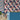 Carnival Geo Blue Red | Ugepa Wallpaper | M47410