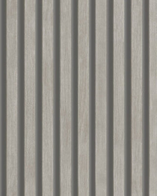 Hermes Slat Grey Wallpaper | Grandeco Wallpaper | A63603