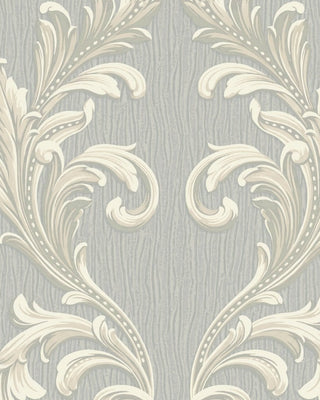 Tiffany Scroll Silver | Belgravia Decor Wallpaper | GB41325