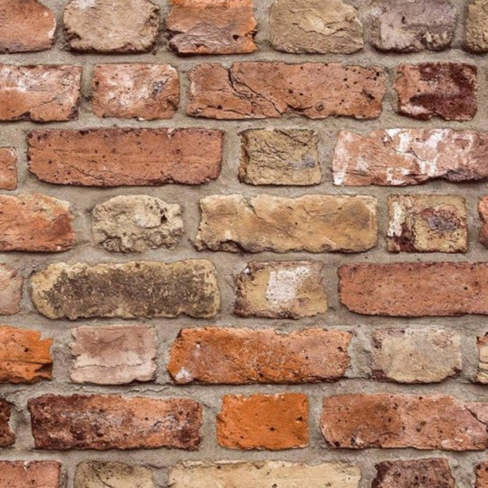 Natural brick wallpaper