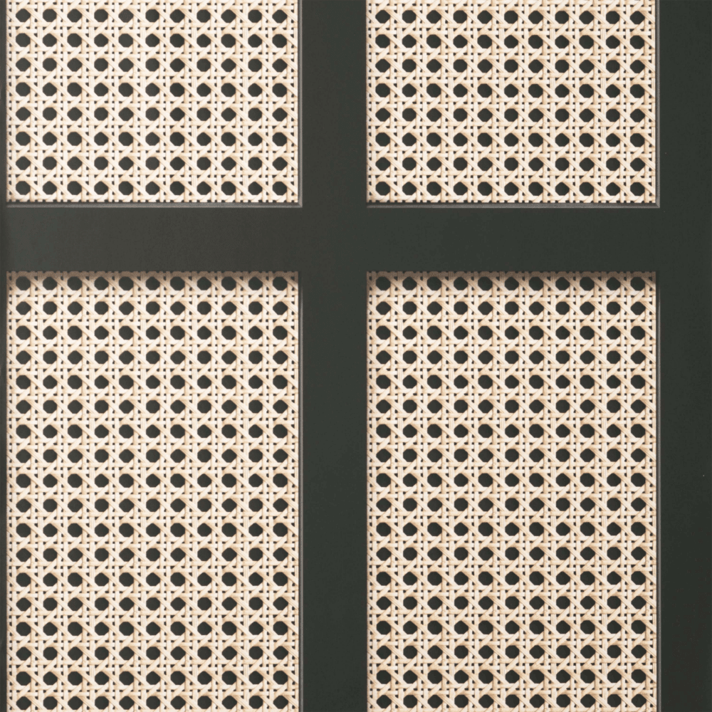 Cane Panel Black Wallpaper | WonderWall by Nobletts | #Variant SKU# | Fine Decor