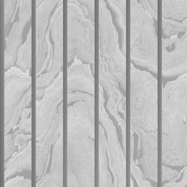 Woodgrain Panel Silver | Muriva Wallpaper | 193502