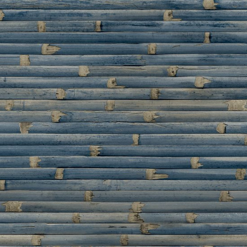 Wanderlust Bamboo Blue | Grandeco Wallpaper | WL1102